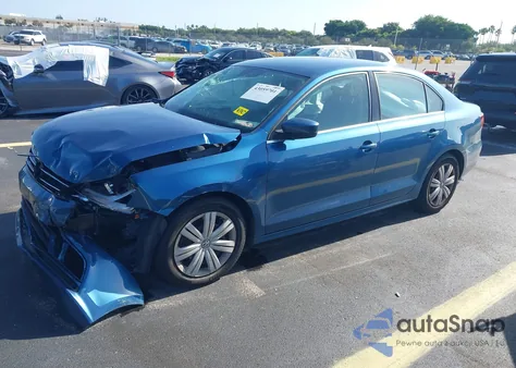 2017 Volkswagen Jetta 1.4T S from USA, damaged, VIN 3VW2B7AJ9HM411342